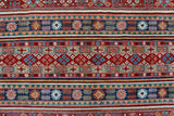 Khurgeen Ife Red/Blue Rug, 9'3" x 12'0"