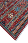 Khurgeen Ife Red/Blue Rug, 9'3" x 12'0"