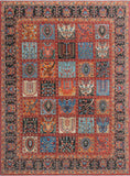 Aria Henry Red/Blue Rug, 7'10" x 9'10"