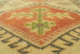 Sherazi Raine Ivory/Rust Rug, 2'0" x 2'10"