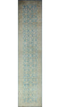 Yousafi Adebayo Blue/Beige Rug, 3'11" x 19'1"