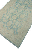 Yousafi Adebayo Blue/Beige Rug, 3'11" x 19'1"