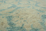 Yousafi Adebayo Blue/Beige Rug, 3'11" x 19'1"