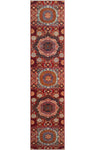 Aria Anny Red/Blue Runner, 2'9" x 12'0"