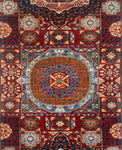 Aria Anny Red/Blue Runner, 2'9" x 12'0"