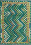 Sangat Cinthya Green/Ivory Rug, 6'9" x 9'7"