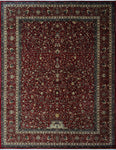 Heirloom Mughlai Red/Blue Rug, 8'1" x 10'10"