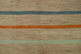 Winchester Ramey Brown/Orange Rug, 5'3" x 7'10"