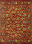 Aria Kali Red/Gold Rug, 9'0" x 11'10"