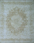 Fine VTG Kallie Brown/Beige Rug, 9'6" x 12'6"